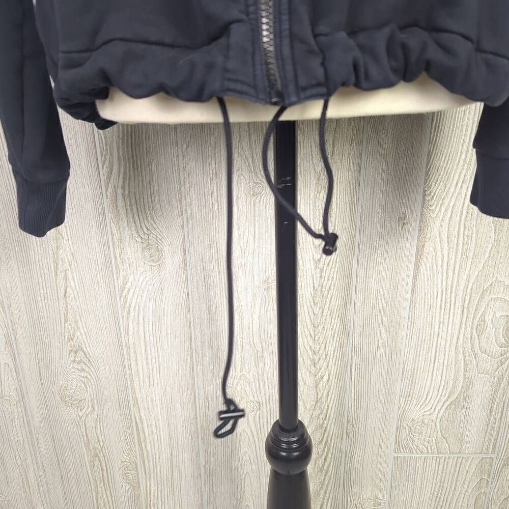 Vintage Lauren Ralph Lauren LRL Women Size XL Black White Zip Up Jacket - Picture 5 of 8